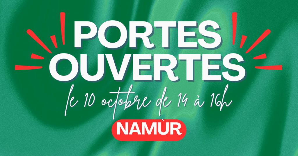 Portes ouvertes 2026 – 2027 | Namur